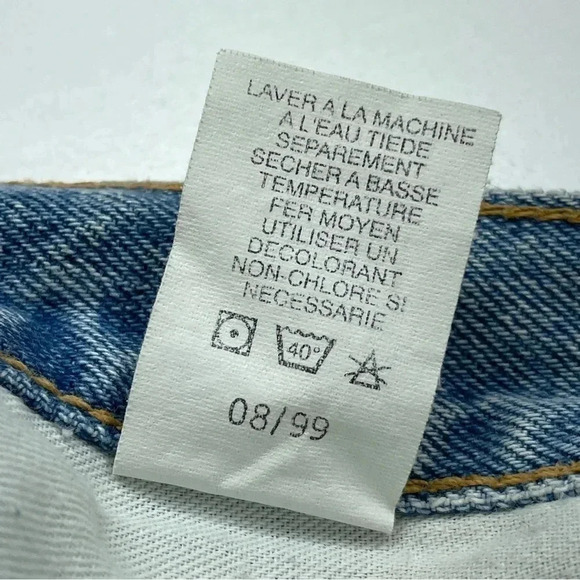 1999 Vintage Tommy hilfiger mens size 38 x 32 freedom jeans y2k 1069 - Picture 7 of 11